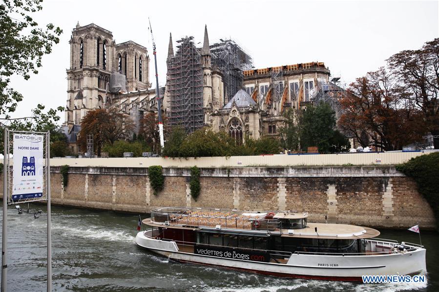 FRANCE-PARIS-NOTRE DAME CATHEDRAL-MILITANTS-SENTENCE