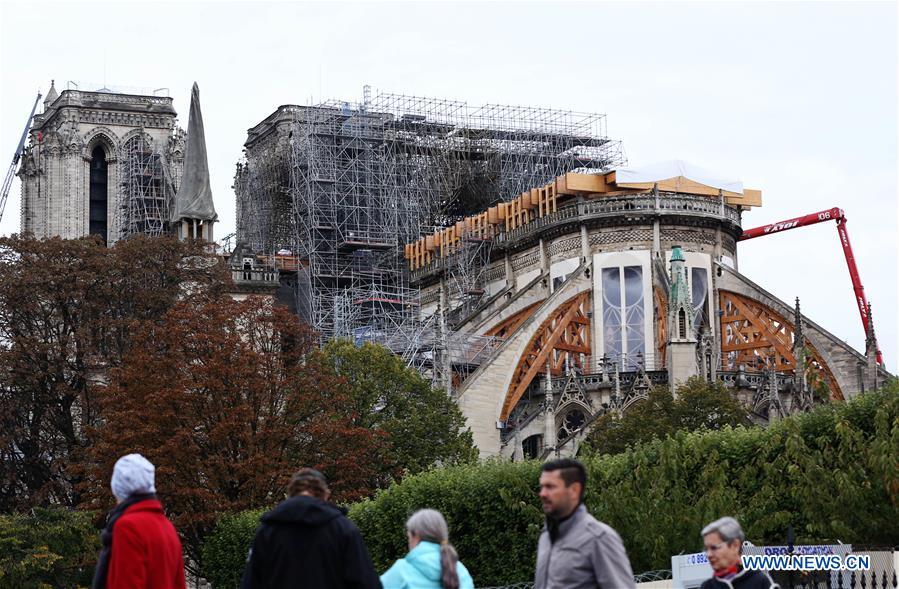 FRANCE-PARIS-NOTRE DAME CATHEDRAL-MILITANTS-SENTENCE