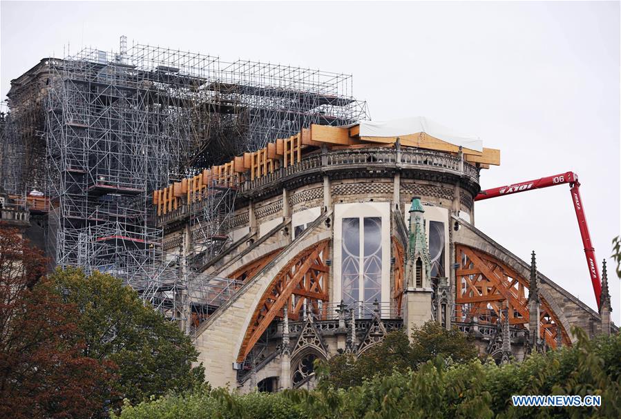 FRANCE-PARIS-NOTRE DAME CATHEDRAL-MILITANTS-SENTENCE