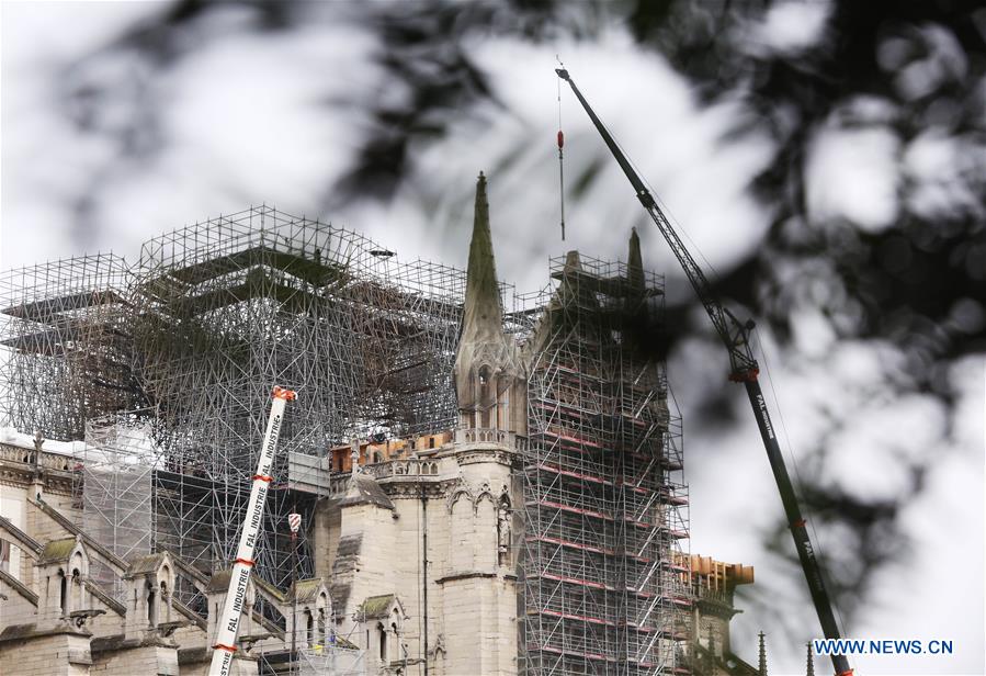 FRANCE-PARIS-NOTRE DAME CATHEDRAL-MILITANTS-SENTENCE