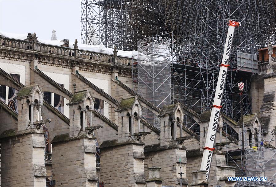 FRANCE-PARIS-NOTRE DAME CATHEDRAL-MILITANTS-SENTENCE