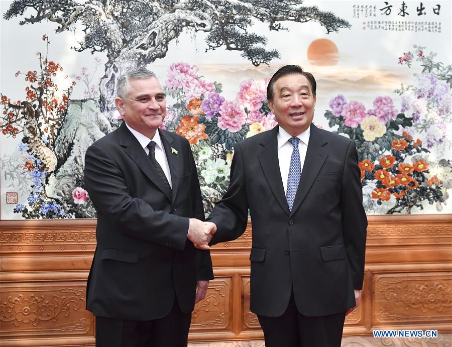 CHINA-BEIJING-WANG CHEN-TURKMENISTAN-MEETING (CN)