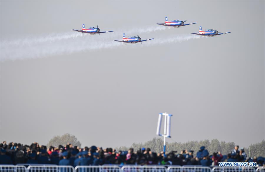 CHINA-JILIN-CHANGCHUN-PLA AIR FORCE-70TH ANNIVERSARY-CELEBRATIONS (CN)
