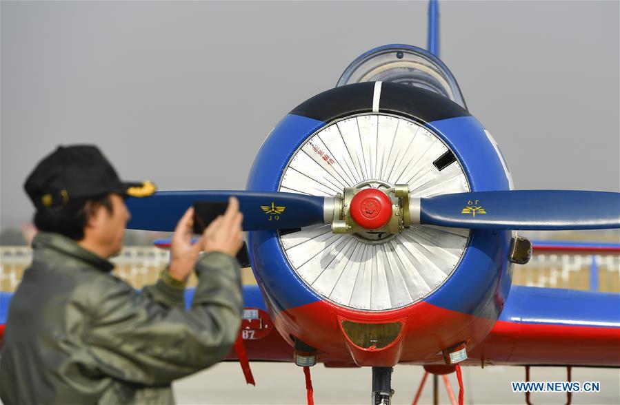 CHINA-JILIN-CHANGCHUN-PLA AIR FORCE-70TH ANNIVERSARY-CELEBRATIONS (CN)