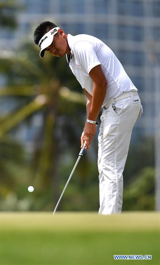 (SP)CHINA-SANYA-GOLF-HAINAN OPEN-DAY 2 (CN)