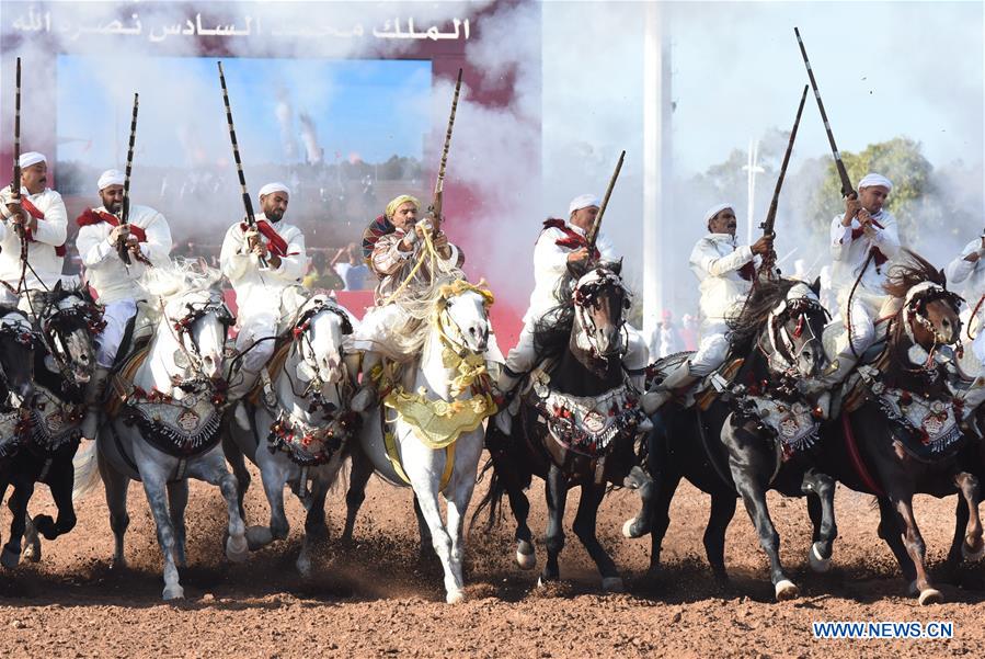 MOROCCO-EL JADIDA-HORSE EXHIBITION