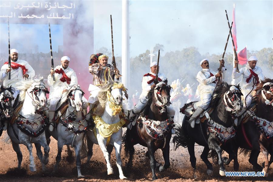 MOROCCO-EL JADIDA-HORSE EXHIBITION