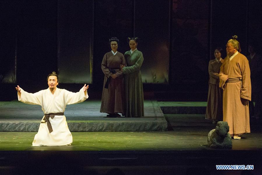 RUSSIA-ST. PETERSBURG-CHINA-STAGE PLAY-SIMA QIAN