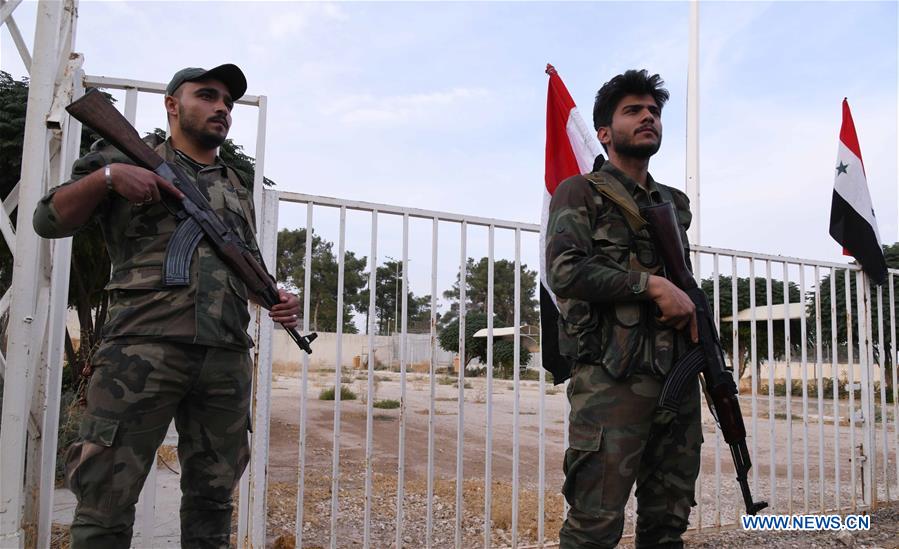 SYRIA-ALEPPO-AYN AL-ARAB-ARMY-DEPLOYMENT