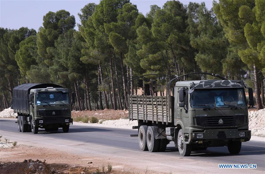 SYRIA-ALEPPO-MANBIJ-ARMY-DEPLOYMENT