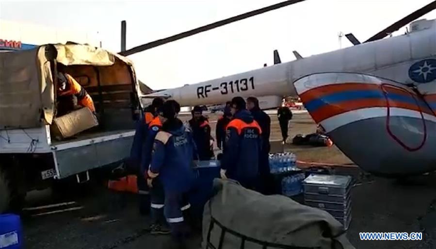 RUSSIA-KRASNOYARSK REGION-DAM COLLAPSE