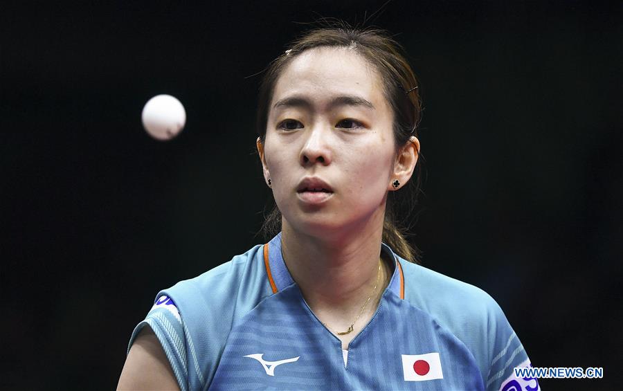 (SP)CHINA-CHENGDU-TABLE TENNIS-ITTF WOMEN'S WORLD CUP-ROUND OF 16 (CN)