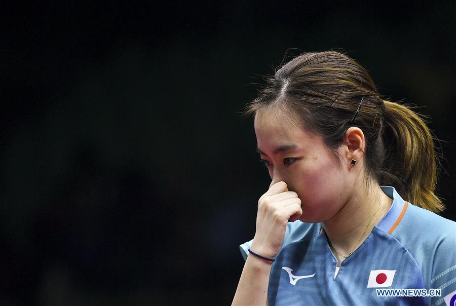 (SP)CHINA-CHENGDU-TABLE TENNIS-ITTF WOMEN'S WORLD CUP-ROUND OF 16 (CN)