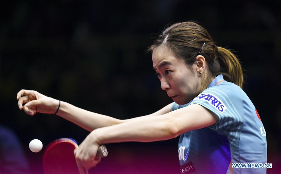 (SP)CHINA-CHENGDU-TABLE TENNIS-ITTF WOMEN'S WORLD CUP-ROUND OF 16 (CN)