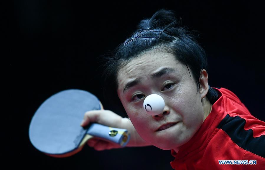 (SP)CHINA-CHENGDU-TABLE TENNIS-ITTF WOMEN'S WORLD CUP-QUARTERFINAL (CN)