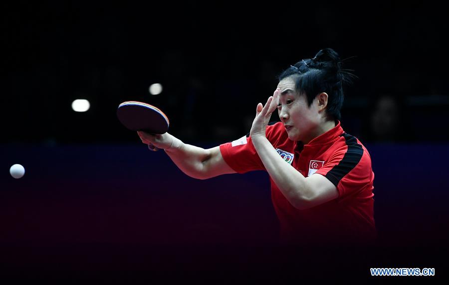 (SP)CHINA-CHENGDU-TABLE TENNIS-ITTF WOMEN'S WORLD CUP-QUARTERFINAL (CN)