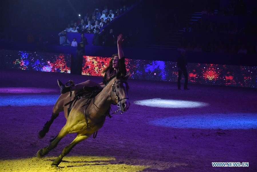 MOROCCO-EL JADIDA-HORSE EXHIBITION