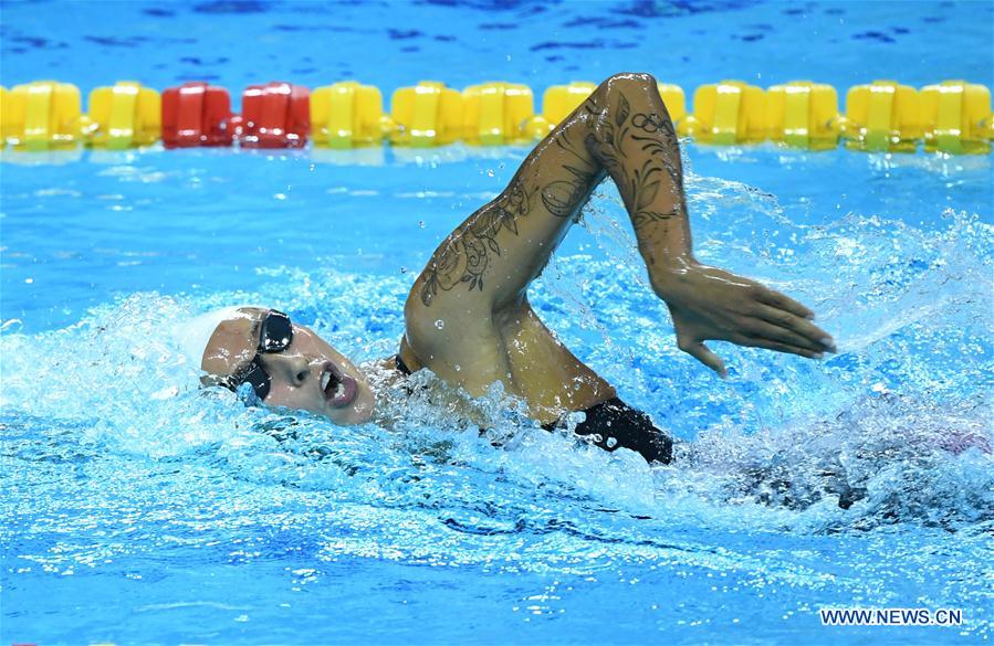 (SP)CHINA-WUHAN-7TH MILITARY WORLD GAMES-SWIMMING-WOMEN'S 400M INDIVIDUAL MEDLEY FINAL(CN)