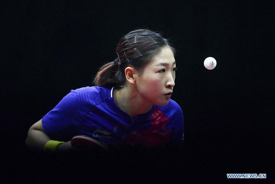 (SP)CHINA-CHENGDU-TABLE TENNIS-ITTF WOMEN'S WORLD CUP-SEMIFINAL (CN)