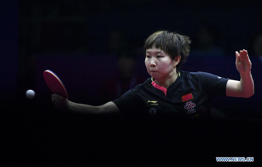 (SP)CHINA-CHENGDU-TABLE TENNIS-ITTF WOMEN'S WORLD CUP-SEMIFINAL (CN)