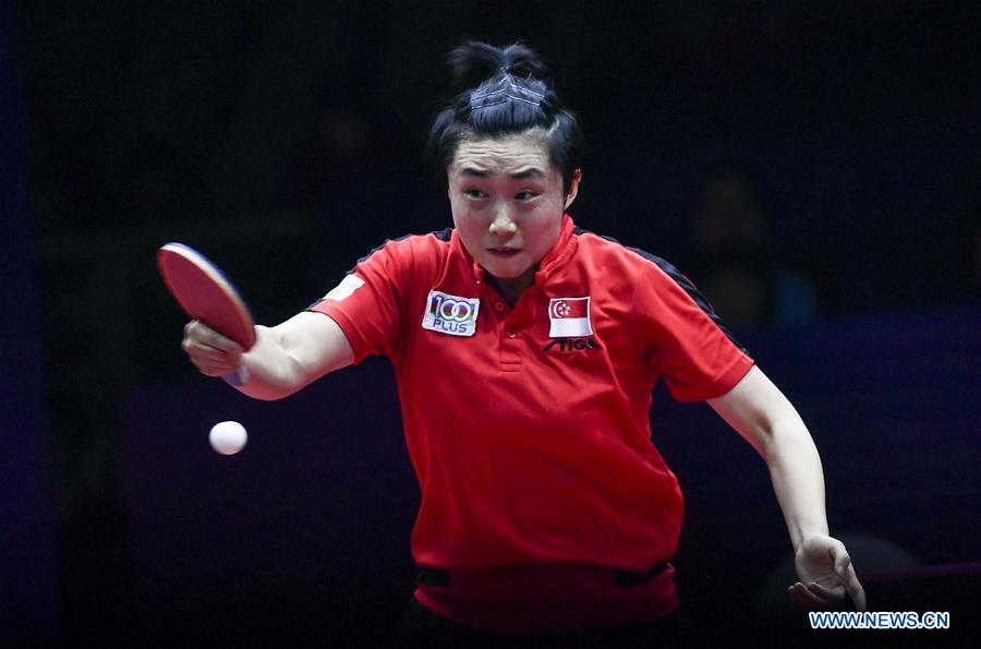 (SP)CHINA-CHENGDU-TABLE TENNIS-ITTF WOMEN'S WORLD CUP-SEMIFINAL (CN)