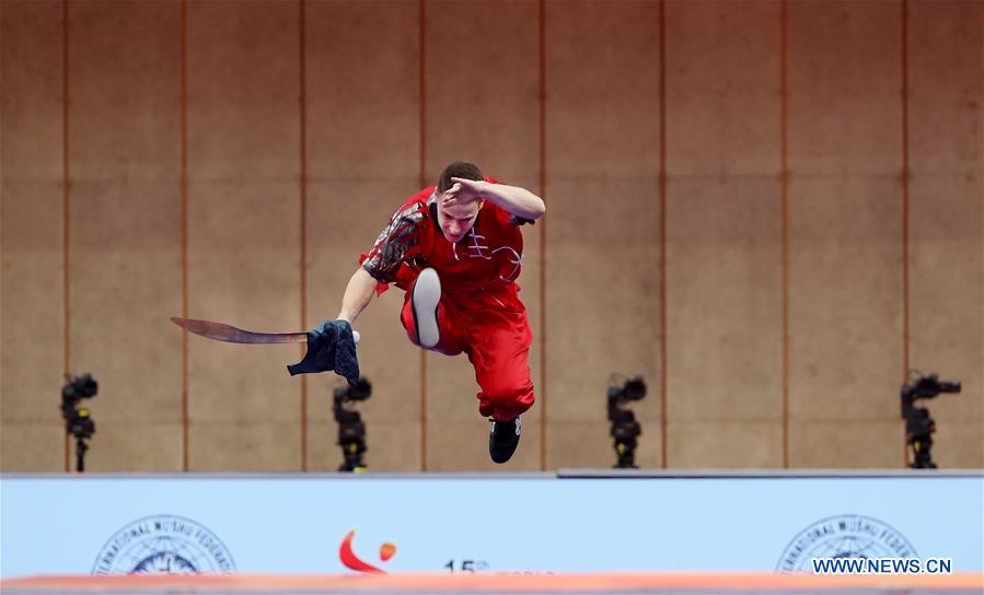 (SP)CHINA-SHANGHAI-WUSHU-WORLD CHAMPIONSHIPS (CN)