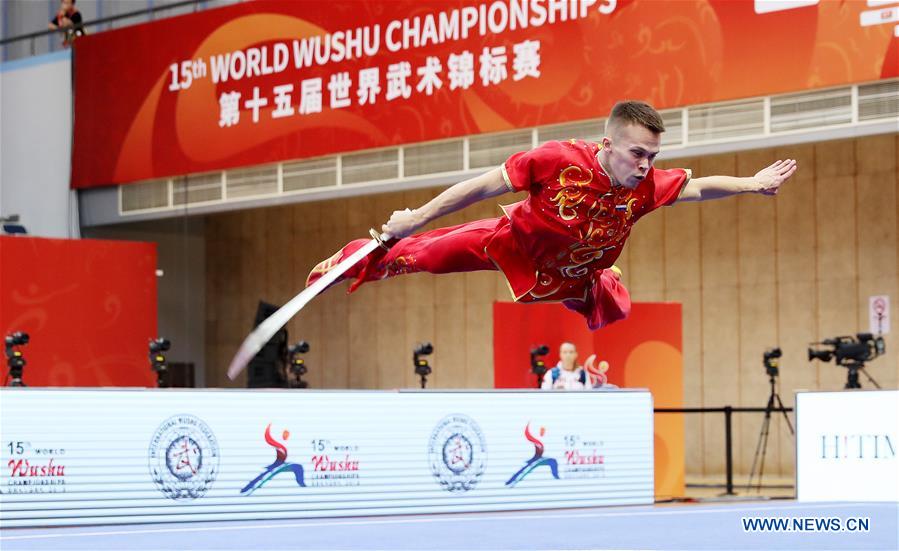 (SP)CHINA-SHANGHAI-WUSHU-WORLD CHAMPIONSHIPS (CN)