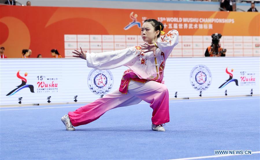 (SP)CHINA-SHANGHAI-WUSHU-WORLD CHAMPIONSHIPS (CN)
