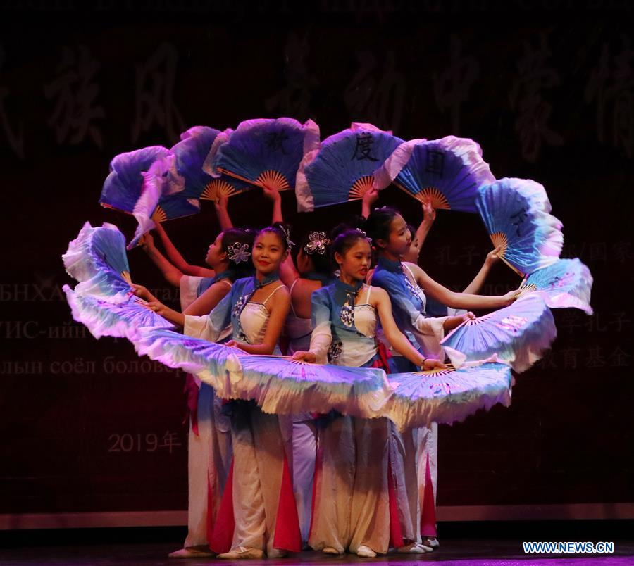 MONGOLIA-ULAN BATOR-CHINESE DANCE COMPETITION