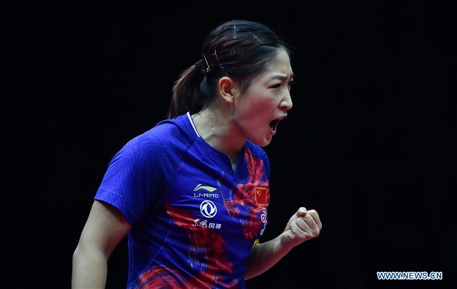 (SP)CHINA-CHENGDU-TABLE TENNIS-ITTF WOMEN'S WORLD CUP-FINAL(CN)
