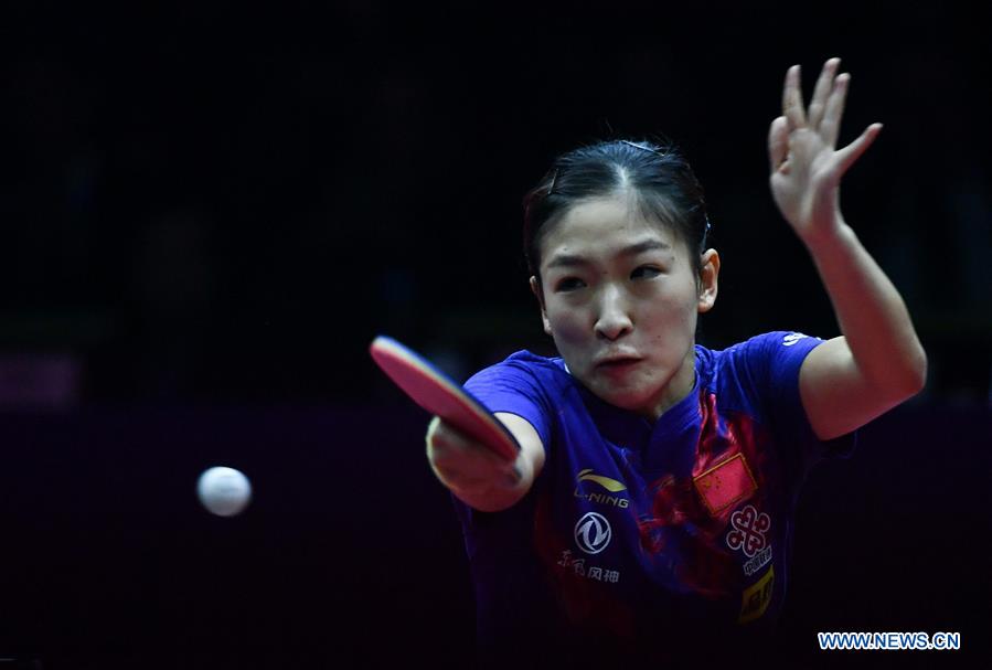 (SP)CHINA-CHENGDU-TABLE TENNIS-ITTF WOMEN'S WORLD CUP-FINAL(CN)