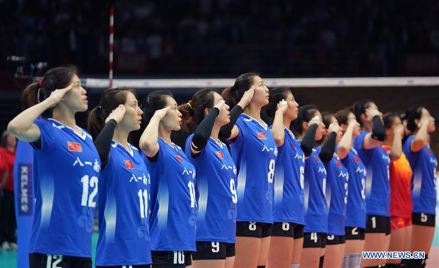 China Rout Canada 3-0 into Women's Volleyball Semis at Military World Games