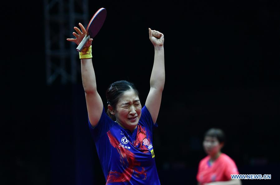 (SP)CHINA-CHENGDU-TABLE TENNIS-ITTF WOMEN'S WORLD CUP-FINAL(CN)