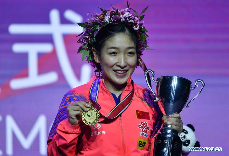 (SP)CHINA-CHENGDU-TABLE TENNIS-ITTF WOMEN'S WORLD CUP-FINAL(CN)