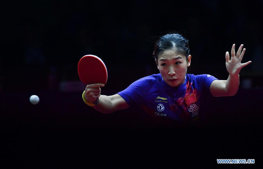 (SP)CHINA-CHENGDU-TABLE TENNIS-ITTF WOMEN'S WORLD CUP-FINAL(CN)