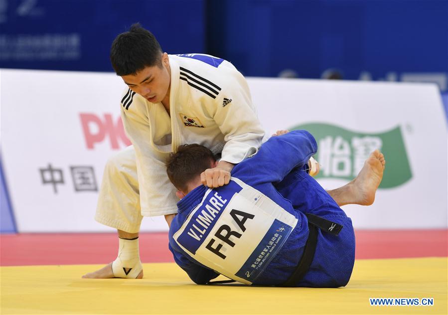 (SP)CHINA-WUHAN-7TH MILITARY WORLD GAMES-JUDO-MEN'S 60KG FINAL(CN)