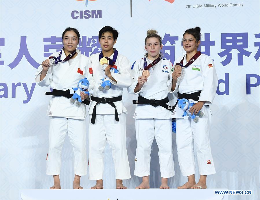 (SP)CHINA-WUHAN-7TH MILITARY WORLD GAMES-JUDO-WOMEN'S 52KG FINAL(CN)