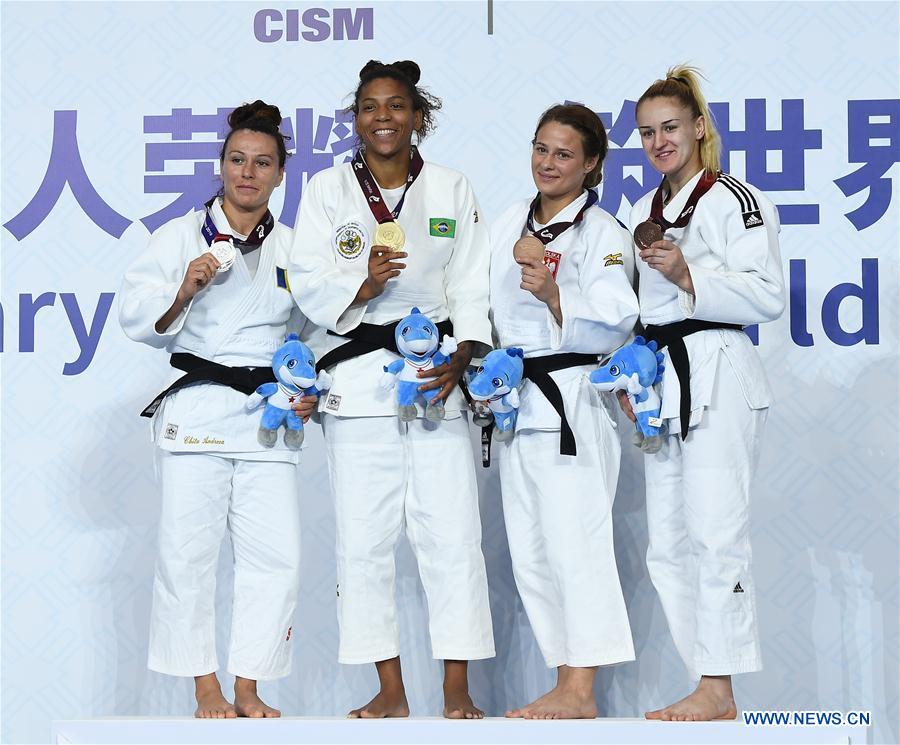 (SP)CHINA-WUHAN-7TH MILITARY WORLD GAMES-JUDO-WOMEN'S 57KG FINAL(CN)