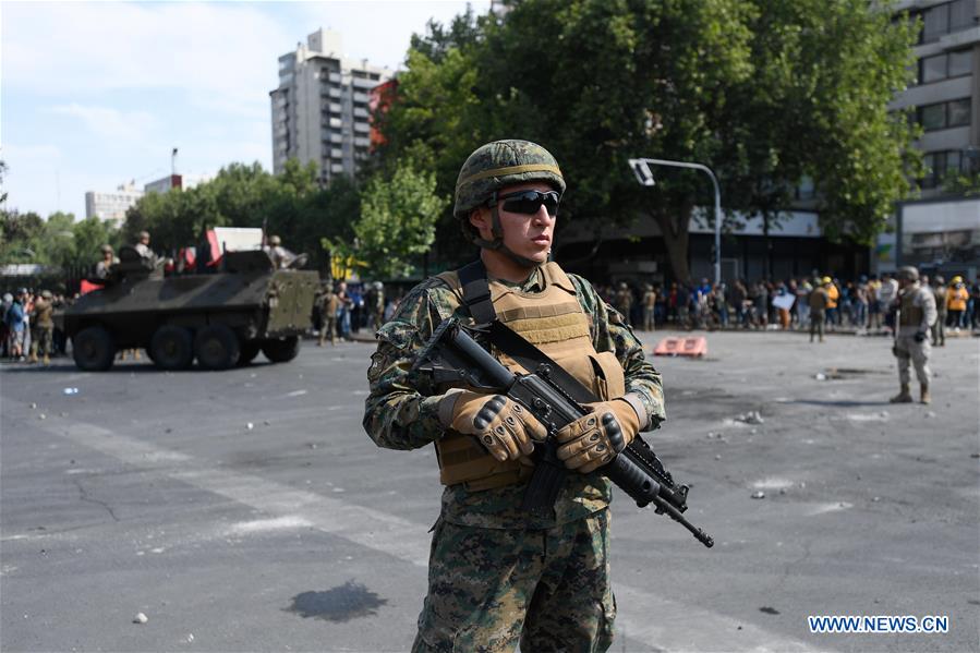 CHILE-SANTIAGO-PROTEST