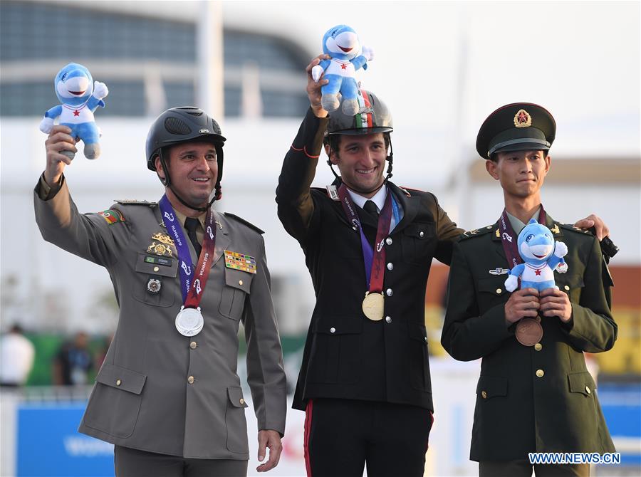 (SP)CHINA-WUHAN-7TH MILITARY WORLD GAMES-EQUESTRIAN