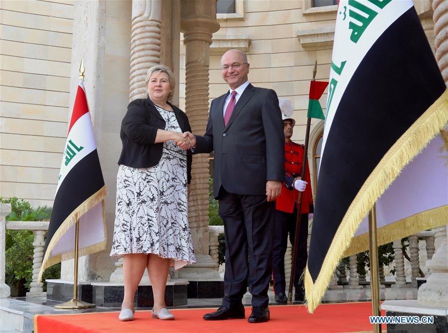 IRAQ-BAGHDAD-NORWAY-PM-VISIT