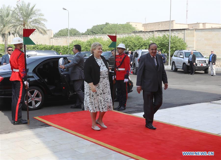 IRAQ-BAGHDAD-NORWAY-PM-VISIT