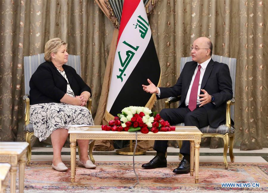 IRAQ-BAGHDAD-NORWAY-PM-VISIT