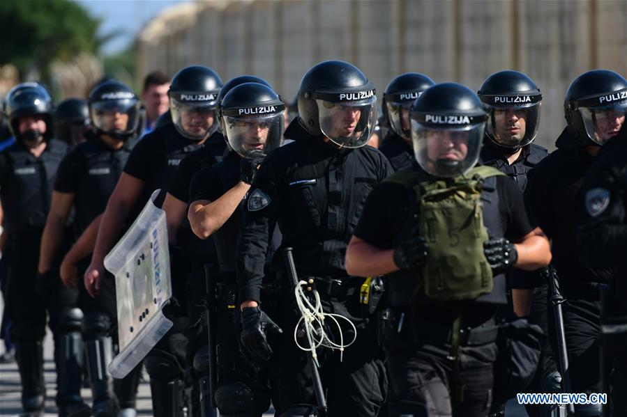 MALTA-BIRZEBBUGA-MIGRANT-RIOT