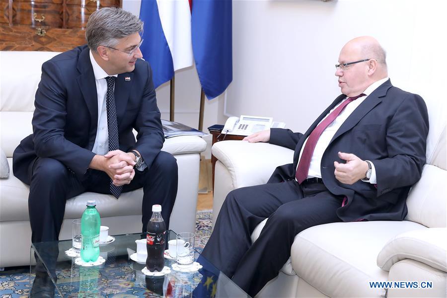 CROATIA-ZAGREB-GERMANY-PETER ALTMAIER-VISIT
