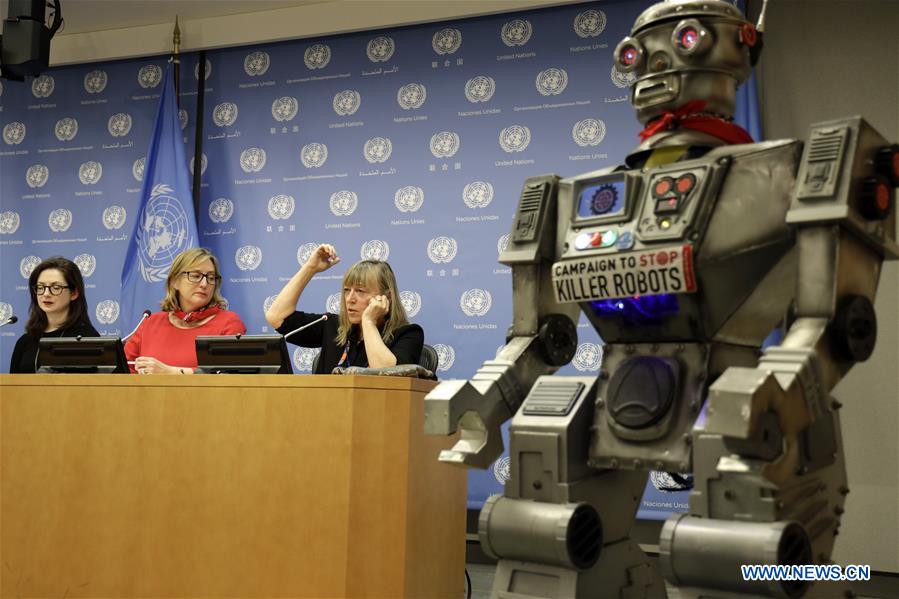 UN-STOP KILLER ROBOTS-PRESS CONFERENCE