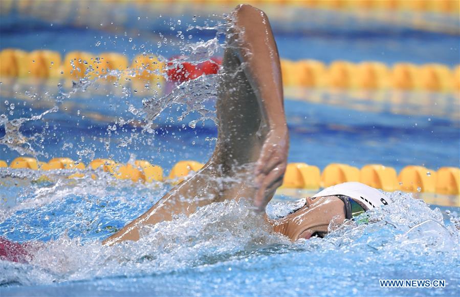 (SP)CHINA-WUHAN-CISM-7TH MILITARY WORLD GAMES-MEN 400M FREESTYLE