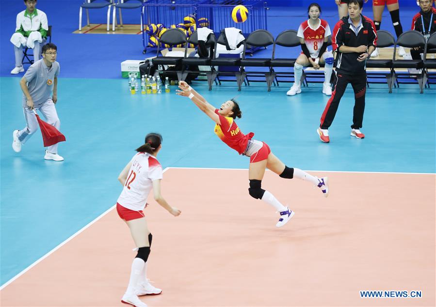 (SP)CHINA-WUHAN-7TH MILITARY WORLD GAMES-VOLLEYBALL
