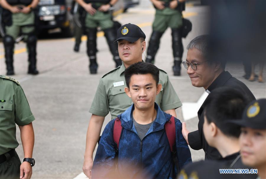 CHINA-HONG KONG-CHAN TONG-KAI-SUSPECT IN TAIWAN HOMICIDE CASE-RELEASE FROM PRISON (CN)