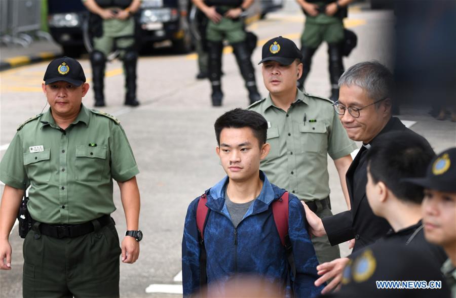 CHINA-HONG KONG-CHAN TONG-KAI-SUSPECT IN TAIWAN HOMICIDE CASE-RELEASE FROM PRISON (CN)